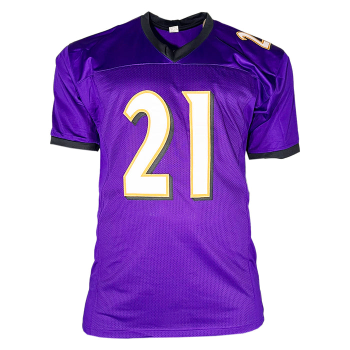 Ladarius Webb Signed Baltimore Purple Football Jersey (JSA)