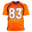 Wes Welker Signed Denver Orange Football Jersey (JSA)