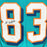 Wes Welker Signed Miami Teal Football Jersey (JSA)