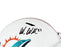 Wes Welker Signed Miami Dolphins Speed Full-Size Replica Football Helmet (JSA)