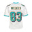 Wes Welker Signed Miami White Football Jersey (JSA)