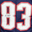 Wes Welker Signed New England Navy Football Jersey (JSA)