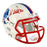 Wes Welker Signed New England Patriots Retro Speed Mini Football Helmet (JSA)