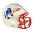 Wes Welker Signed New England Patriots Retro Speed Mini Football Helmet (JSA)