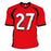 Wes Welker Signed Texas Tech College Red Football Jersey (JSA)