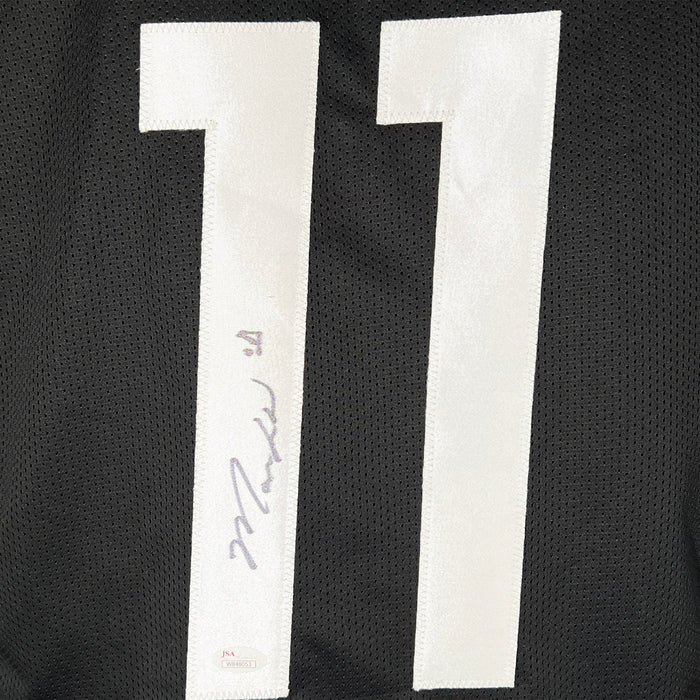 Markus Wheaton Signed Pittsburgh Black Football Jersey (JSA)