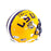 Devin White Signed LSU Tigers Yellow Mini Schutt Football Helmet (Beckett) - RSA
