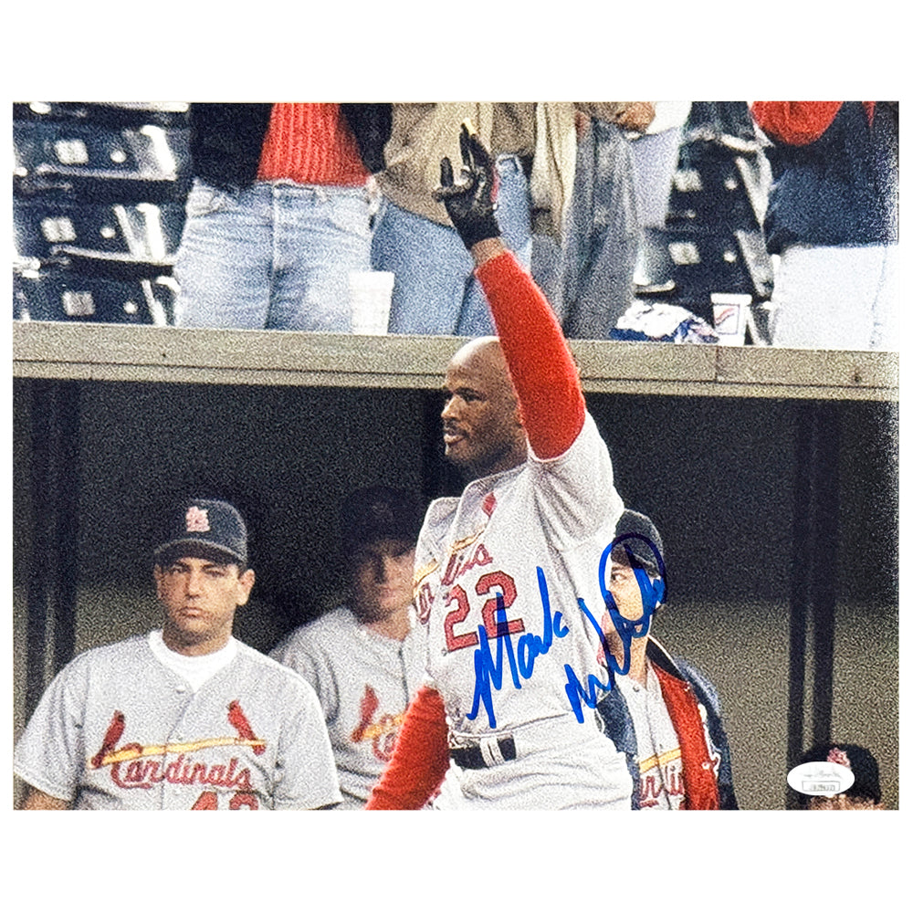 Mark Whiten Signed St. Louis Pose 2 Baseball 8x10 Photo (JSA)