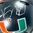 Vince Wilfork Signed Miami Hurricanes Alt Speed Full-Size Black Replica Football Helmet (Beckett)
