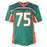 Vince Wilfork Signed Miami College Green Football Jersey (Beckett)