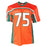 Vince Wilfork Signed Miami College Orange Football Jersey (Beckett)