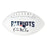 Vince Wilfork Signed New England Patriots Official NFL Team Logo Football (Beckett)