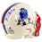 Vince Wilfork Signed New England Patriots Retro Speed Mini Football Helmet (JSA)