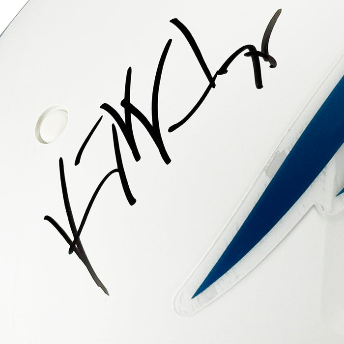 Vince Wilfork Signed New England Patriots Authentic Rivalries Speed Full-Size Football Helmet (JSA)