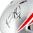 Vince Wilfork Signed New England Patriots Speed Full-Size Replica Football Helmet (JSA)