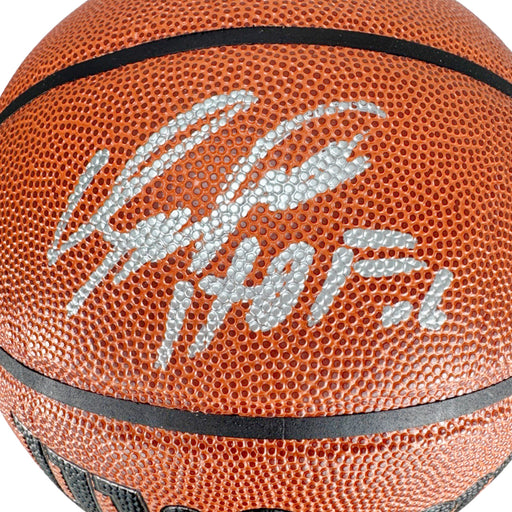 Dominique Wilkins Signed HOF 06 Inscription Wilson Authentic Series Basketball (JSA)