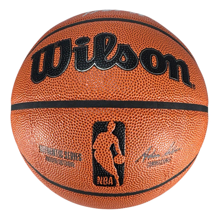 Dominique Wilkins Signed HOF 06 Inscription Wilson Authentic Series Basketball (JSA)