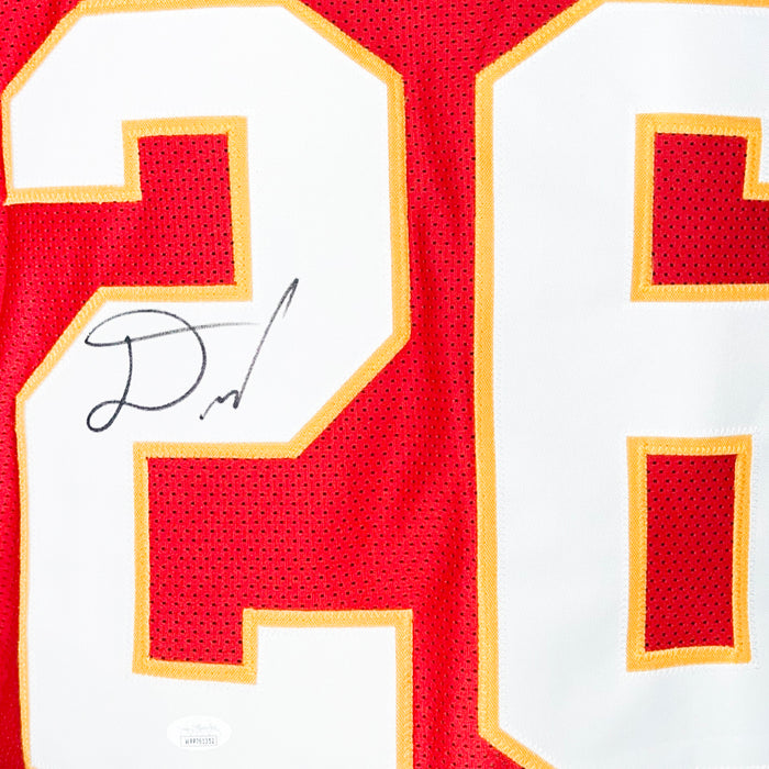 Damien Williams Signed Kansas City Red Football Jersey (JSA)