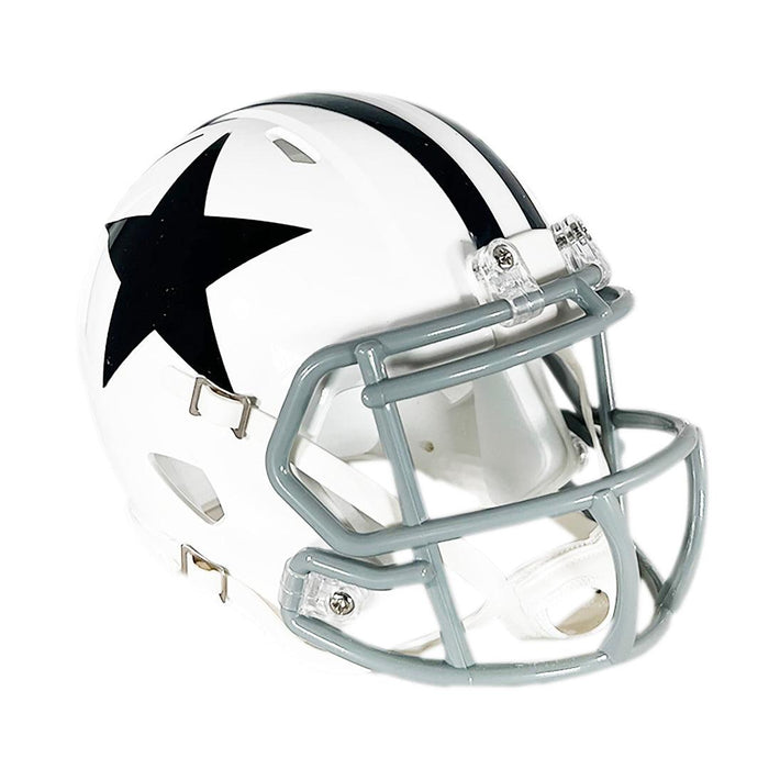 Sam Williams Signed Dallas Cowboys Throwback 1960-63 Speed Mini Football Helmet (JSA) - RSA