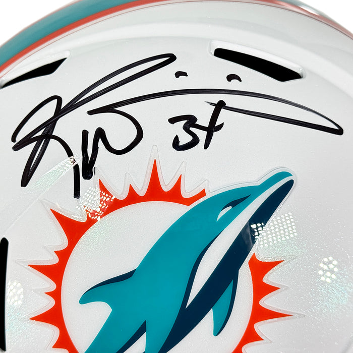 Ricky Williams Signed Miami Dolphins Speed Full-Size Replica Football Helmet (Beckett)