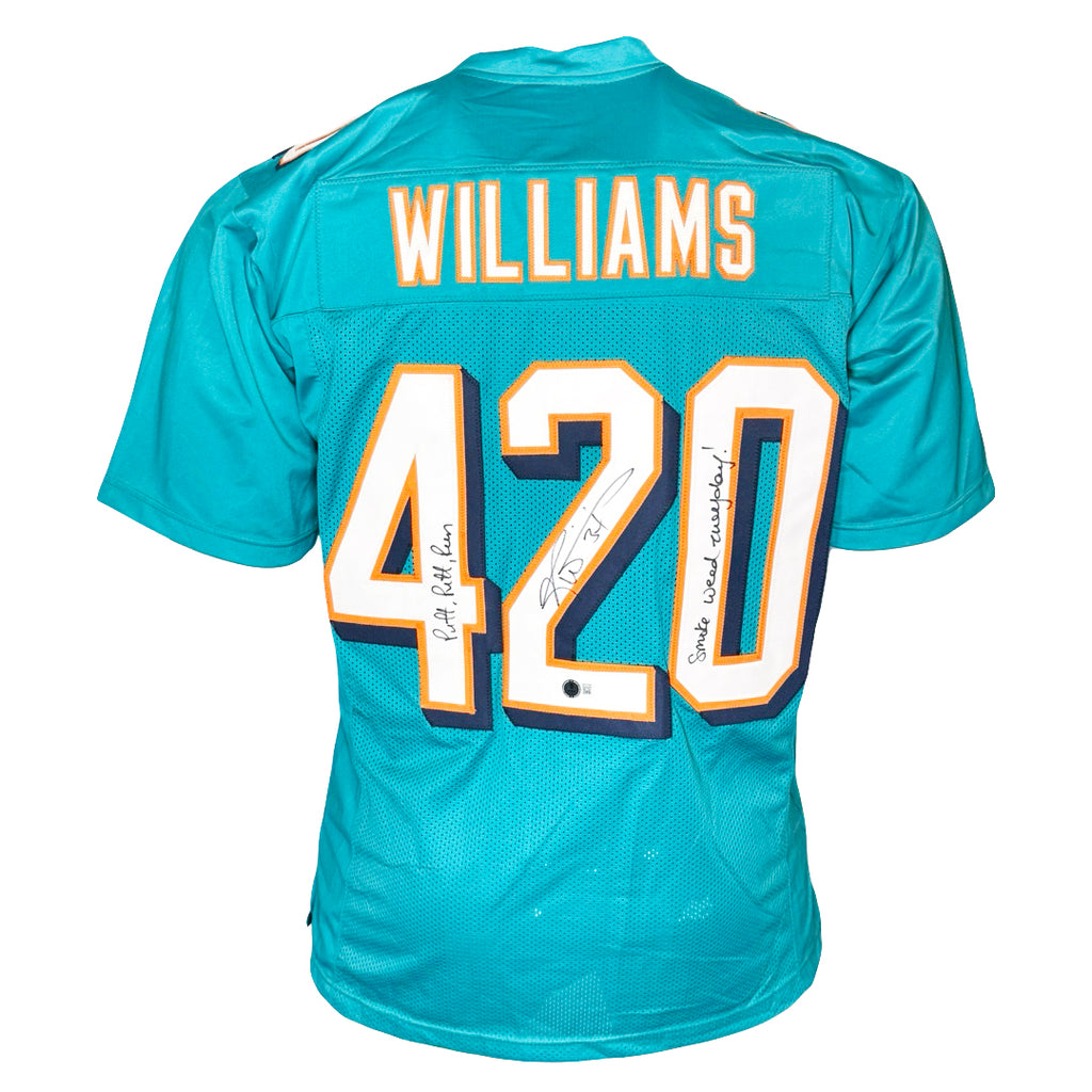 Ricky Williams Signed Puff Puff Run Smoke Weed Every Day