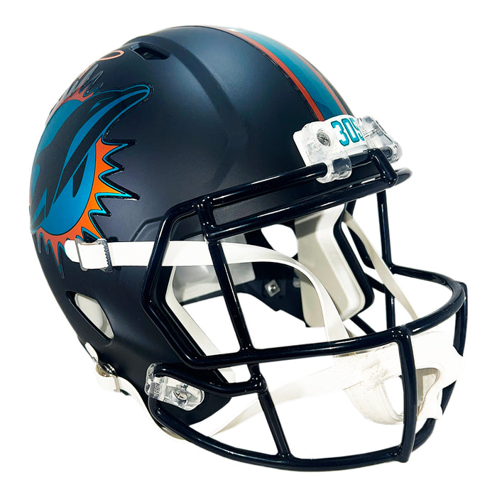 Ricky Williams Signed Miami Dolphins Rivalries Speed Full-Size Replica Football Helmet (JSA)