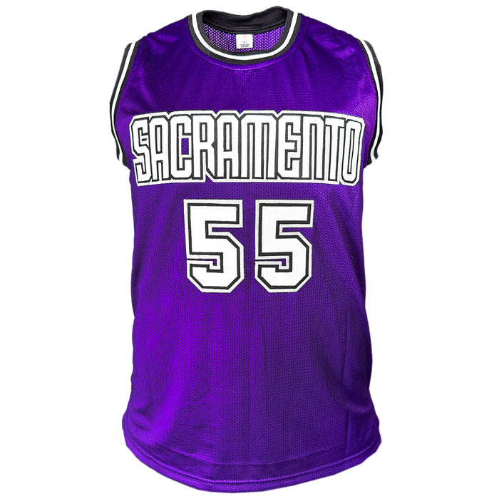 Jason Williams Signed Sacremento Purple Basketball Jersey (JSA)