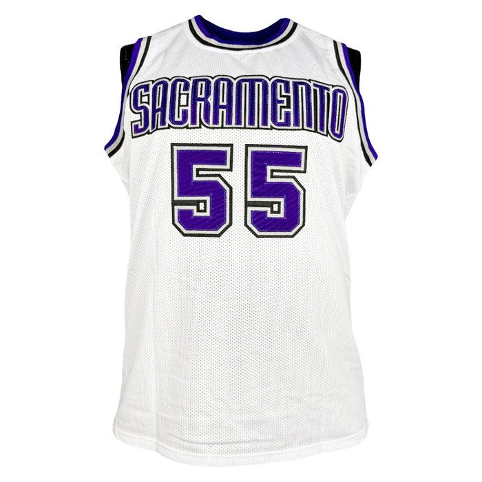 Jason Williams Signed Sacramento White Basketball Jersey (JSA)