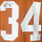 Ricky Williams Signed Signed on #3 Texas College Orange Football Jersey (JSA)