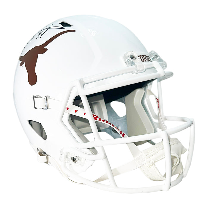 Ricky Williams Signed Texas Longhorns Speed Full-Size Replica Football Helmet (JSA)
