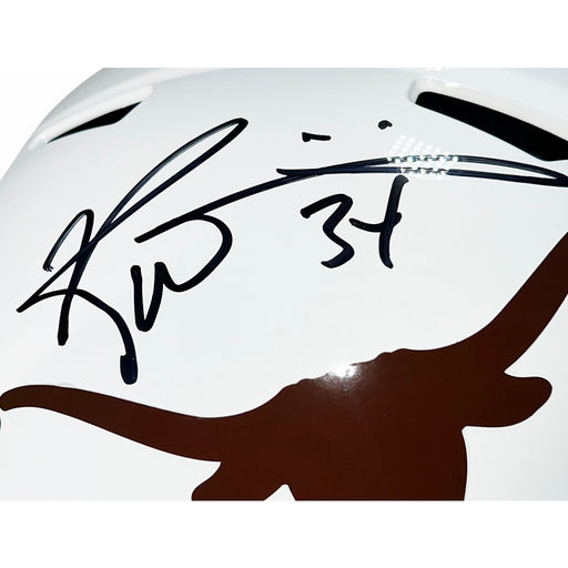 Ricky Williams Signed Texas Longhorns Speed Full-Size Replica Football Helmet (JSA)