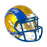 Kyren Williams Signed Los Angeles Rams Flash Mini Football Helmet (Beckett)