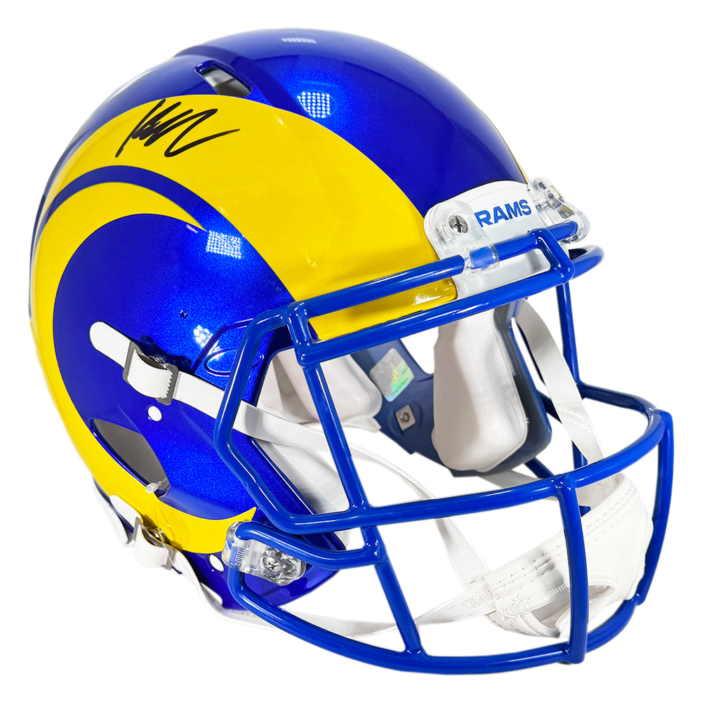 Kyren Williams Signed Los Angeles Rams Authentic Speed Full-Size Football Helmet (Beckett)