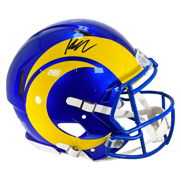 Kyren Williams Signed Los Angeles Rams Authentic Speed Full-Size Football Helmet (Beckett)