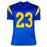 Kyren Williams Signed Los Angeles Blue Football Jersey (Beckett)