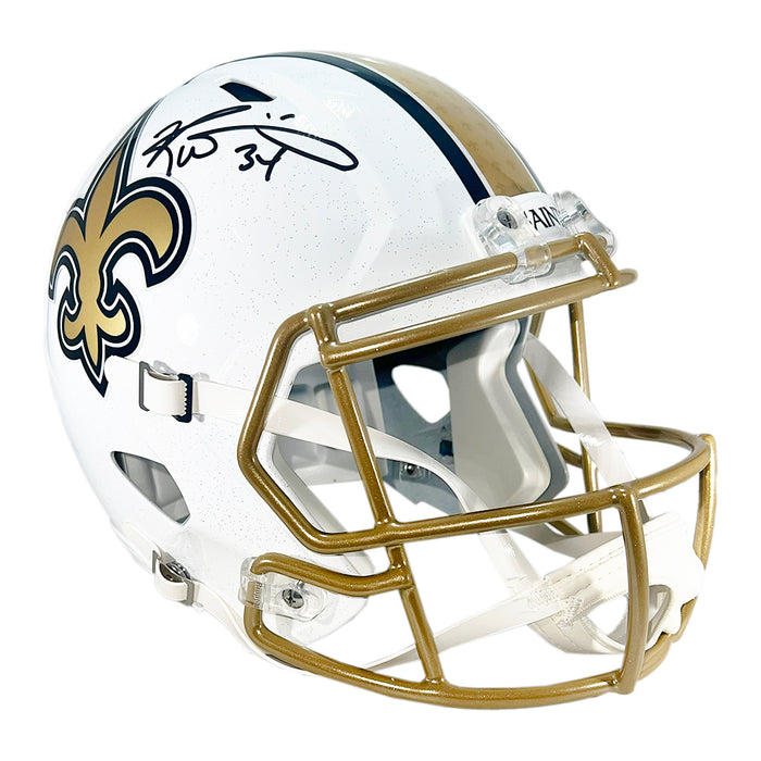 Ricky Williams Signed New Orleans Saints Alt 2025 Speed Full-Size Replica Football Helmet (JSA)