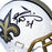 Ricky Williams Signed New Orleans Saints Alt 2025 Speed Mini Football Helmet (JSA)