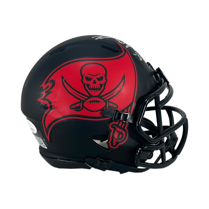 Antoine Winfield Jr Signed Tampa Bay Buccaneers Eclipse Mini Football Helmet (JSA)