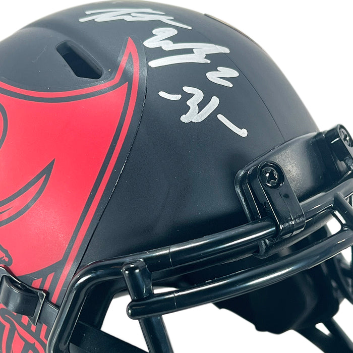 Antoine Winfield Jr Signed Tampa Bay Buccaneers Eclipse Mini Football Helmet (JSA)