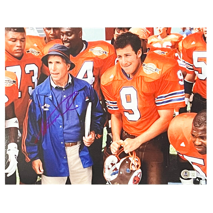 Henry Winkler Signed Pose 1 Waterboy 11x14 Photo (Beckett)