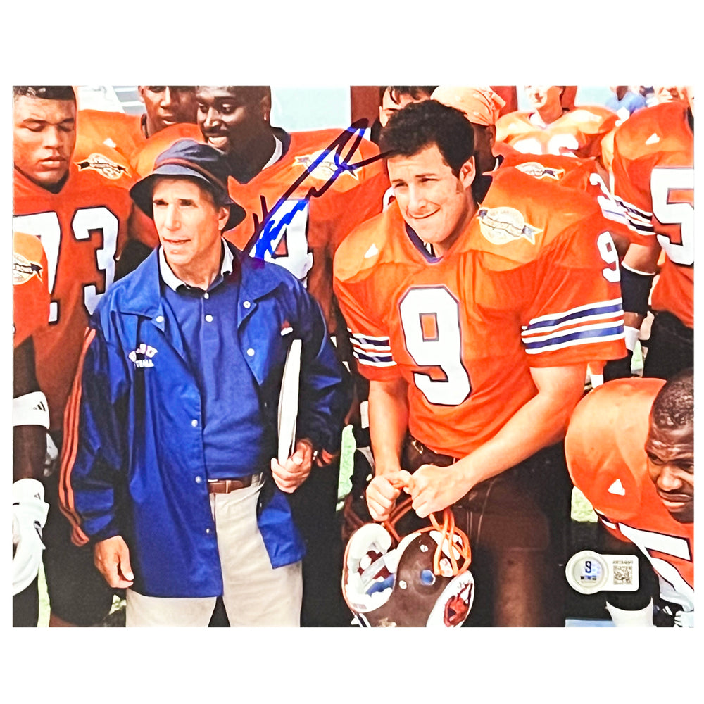 Henry Winkler Signed Pose 1 Waterboy 8x10 Photo (Beckett)