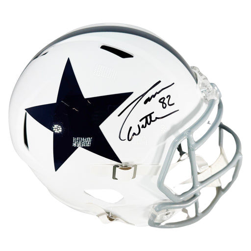 Jason Witten Signed Dallas Cowboys 1960-63 Throwback Speed Full-Size Replica Football Helmet (Beckett)