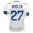 Tariq Woolen Signed Seattle White Throwback Football Jersey (Beckett)