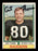 Art Thoms Autographed 1974 Topps Card #91 Oakland Raiders SKU #195421 - RSA