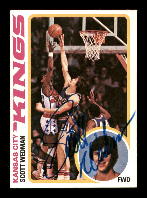 Scott Wedman Autographed 1978-79 Topps Card #79 Kansas City Kings SKU #195475 - RSA