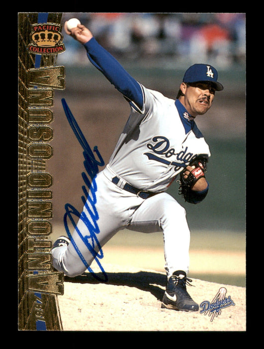 Antonio Osuna Autographed 1997 Pacific Card #337 Los Angeles Dodgers SKU #195731 - RSA