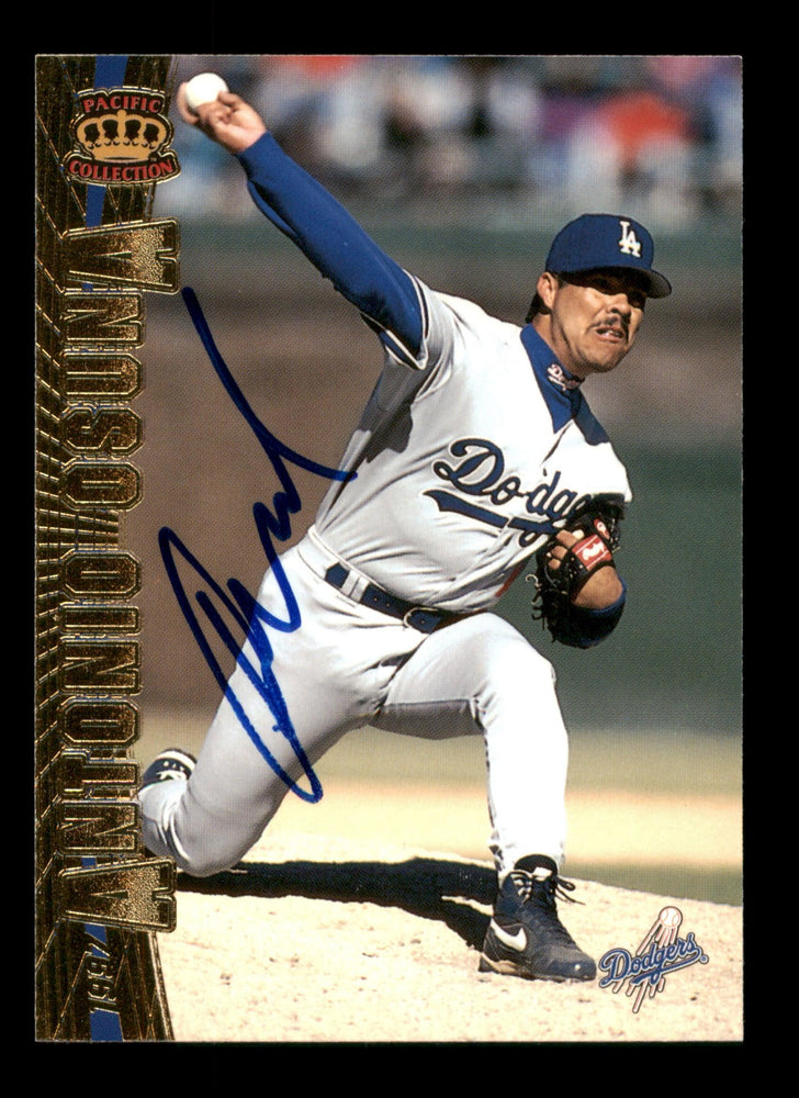 Antonio Osuna Autographed 1997 Pacific Card #337 Los Angeles Dodgers SKU #195732 - RSA