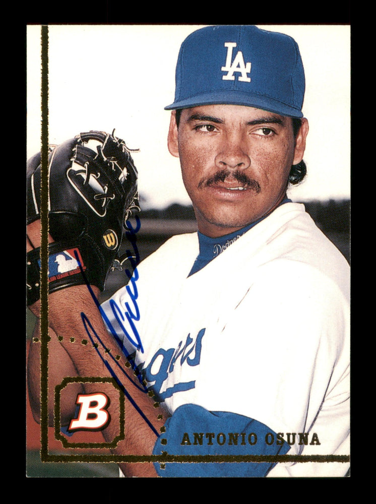 Antonio Osuna Autographed 1994 Bowman Card #678 Los Angeles Dodgers SKU #195733 - RSA