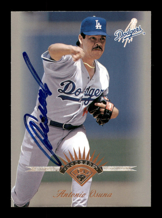Antonio Osuna Autographed 1997 Leaf Card #126 Los Angeles Dodgers SKU #195742 - RSA