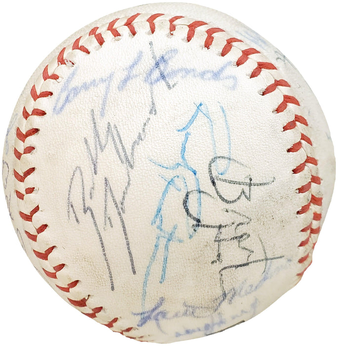 1983 Arizona State Autographed Official Wilson Baseball With 24 Signatures Including Barry Bonds Pre-Rookie Beckett BAS #AA01887 - RSA